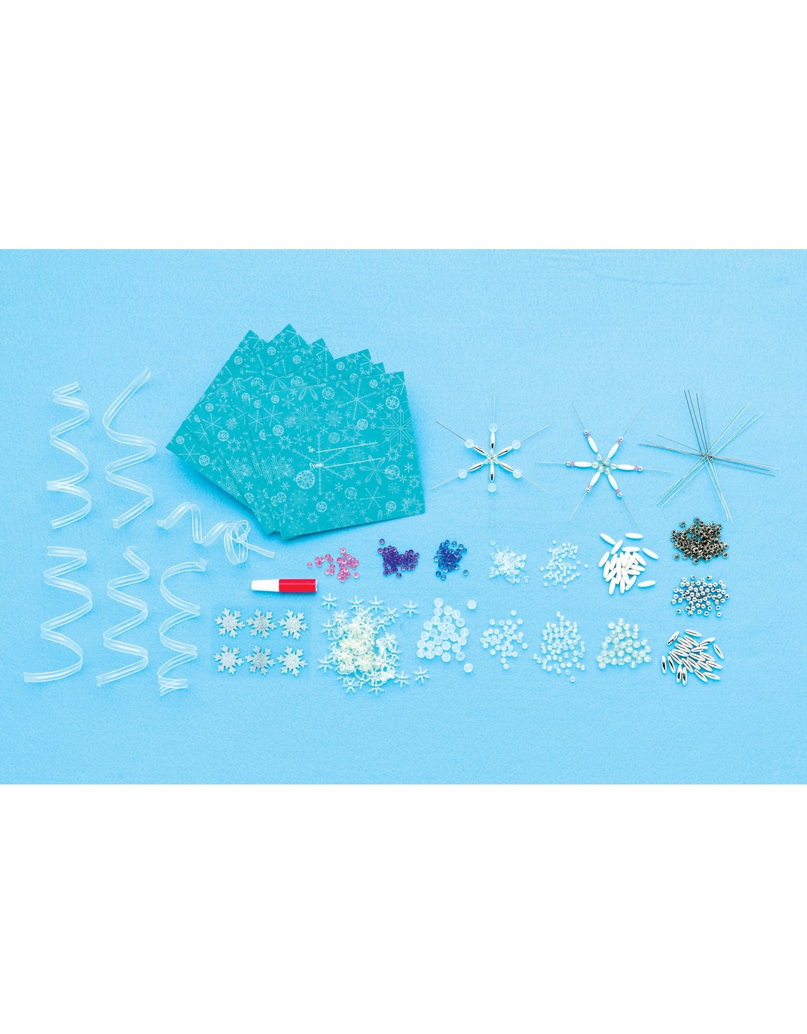 Creativity for Kids Beaded Snowflakes Ornaments