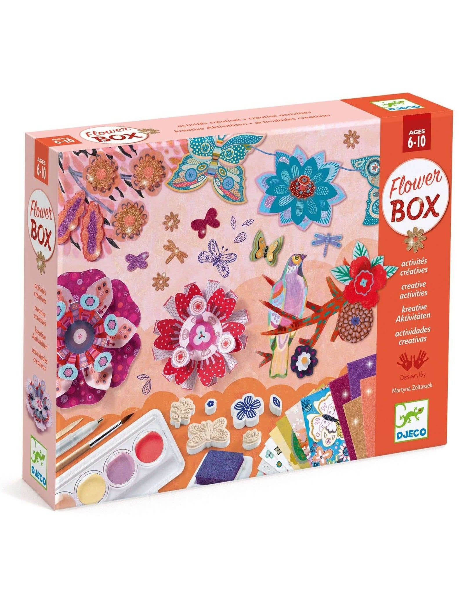 Djeco The Flower Garden Multi Activity Kit