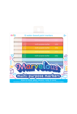 Ooly Marvelous Mutli Purpose Paint Marker - 12 colors