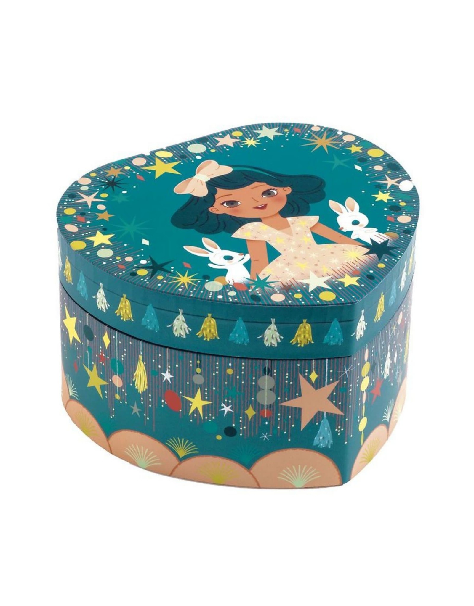 Djeco Happy Party Musical Jewellery Box