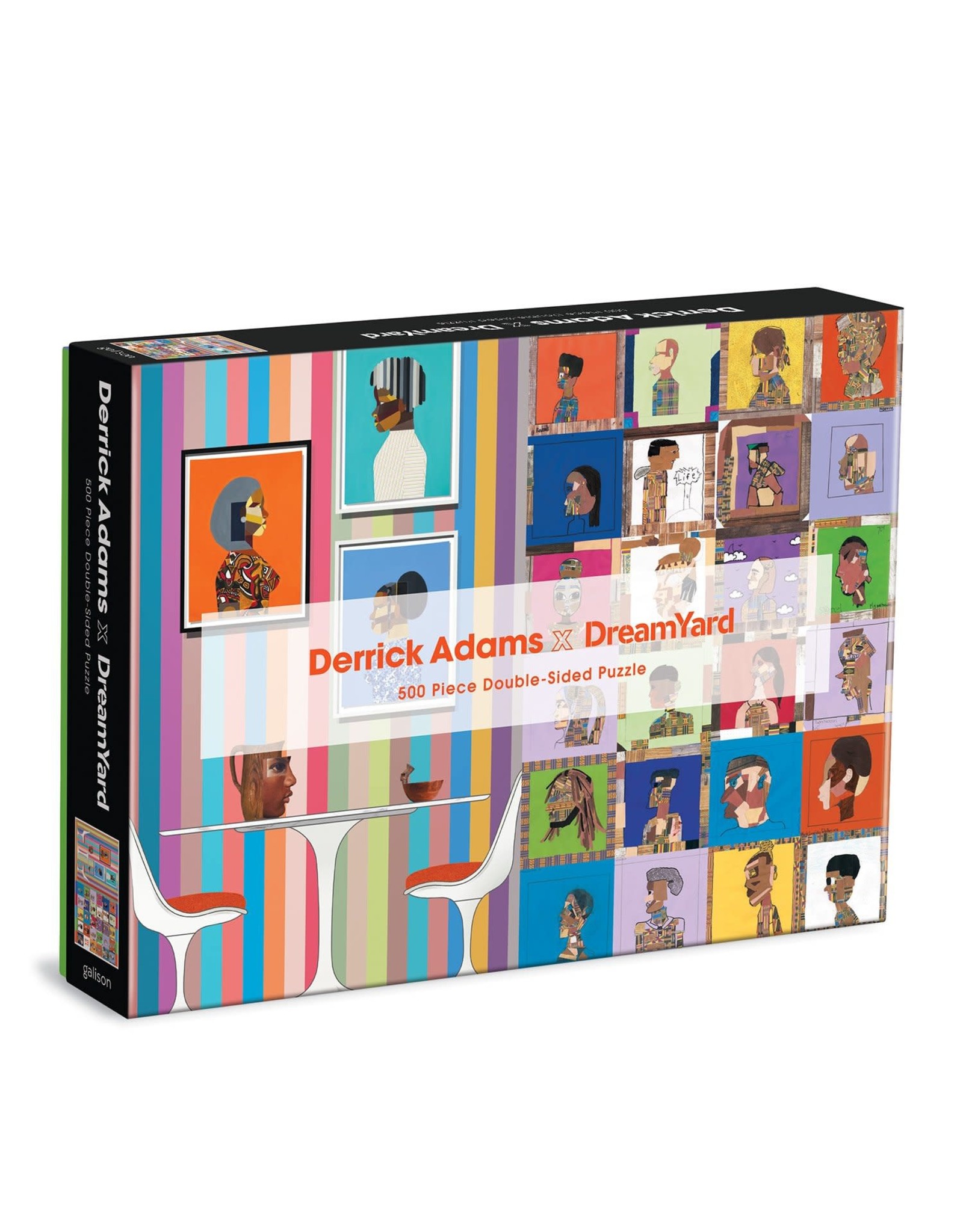 Galison Derrick Adams x Dreamyard 500 Piece Double-Sided Puzzle