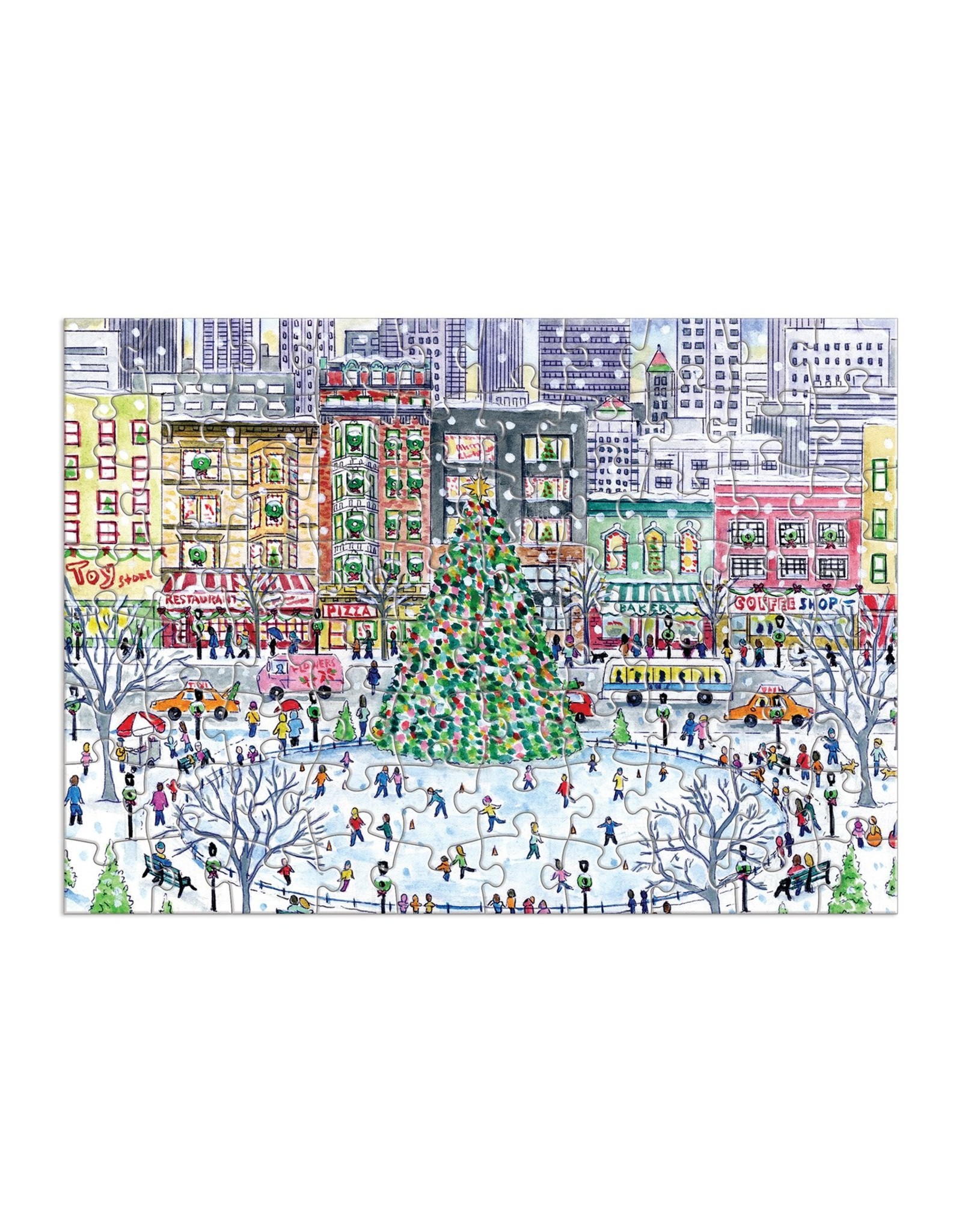 Galison Michael Storrings 12 Days of Christmas Advent Puzzle Calendar