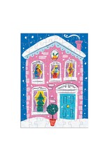 Galison Louise Cunningham Merry and Bright 12 Days of Christmas Advent Puzzle Calendar