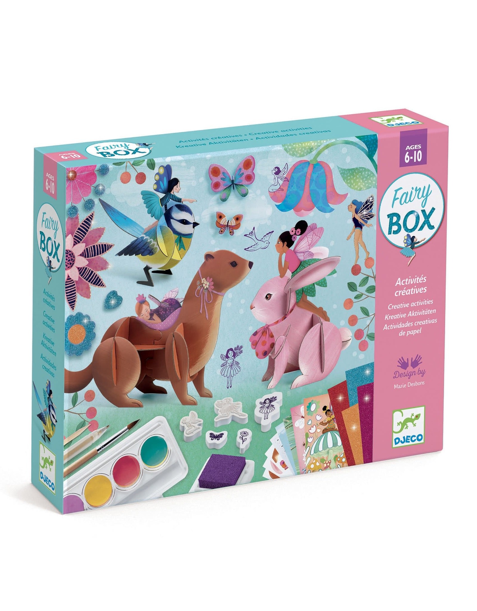 Djeco Fairy Box Multi-Activity Kit
