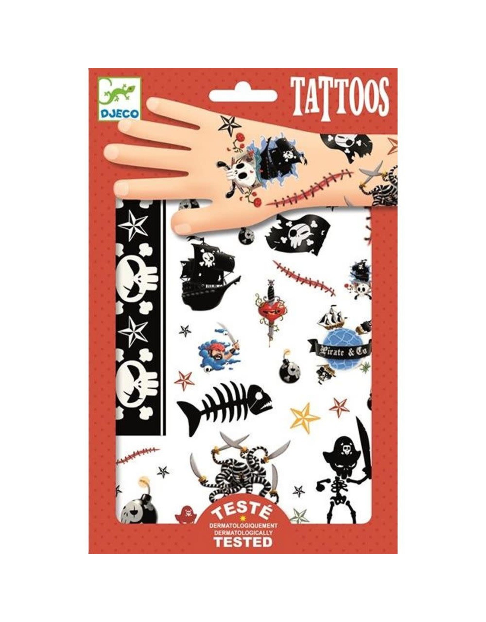 Djeco Pirate Tattoos