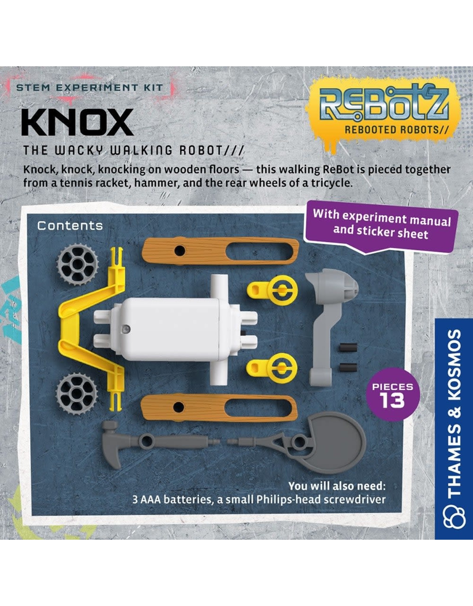 Thames & Kosmos ReBotz: Knox - The Wacky Walking Robot