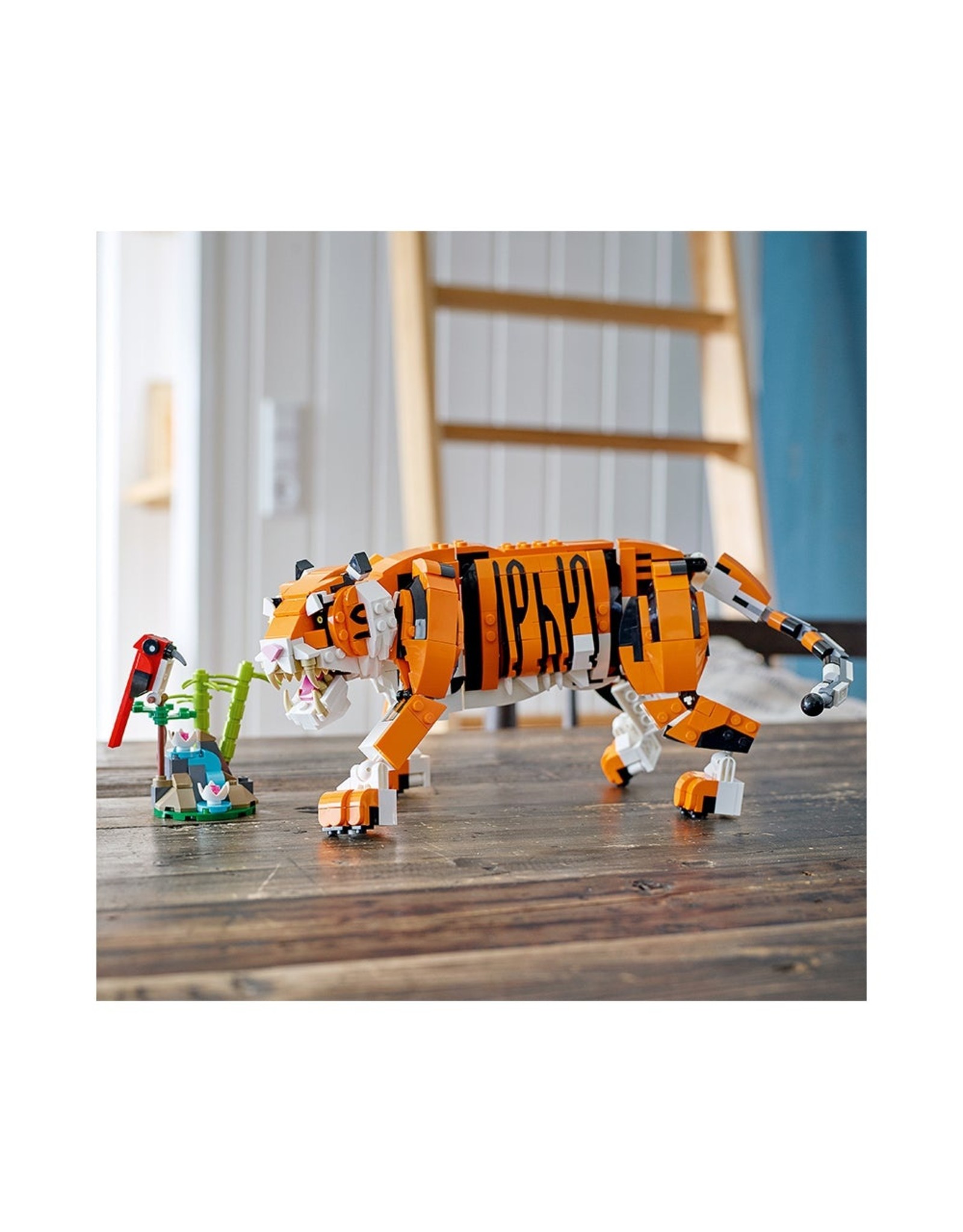 LEGO Creator 3 in 1 Majestic Tiger 31129 Building Kit (755 Pieces)