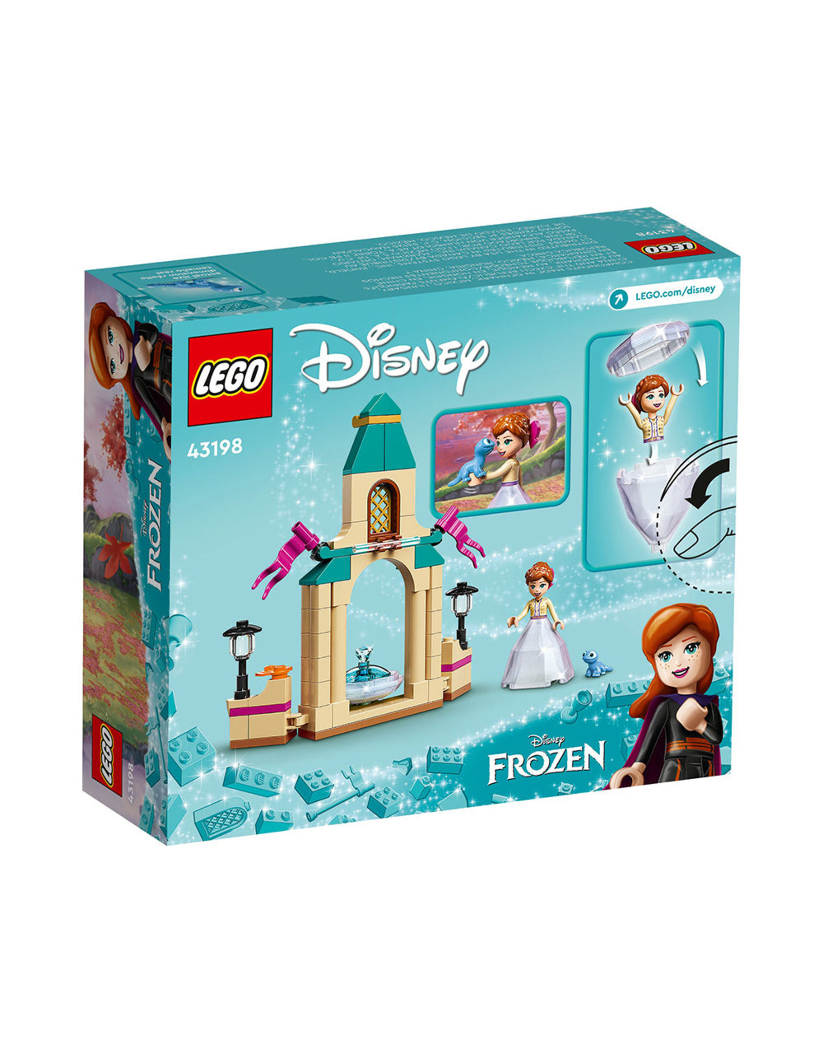 LEGO Disney Anna's Castle Courtyard 43198 Building Kit (74 Pieces)