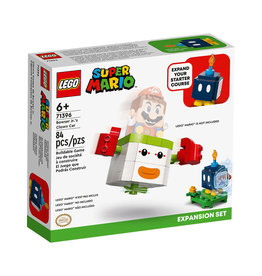 LEGO Super Mario Bowser Jr.'s Clown Car Expansion Set 71396 Building Kit (84 Pcs)