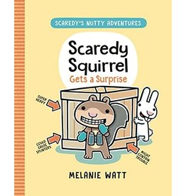 Tundra Books Scaredy Squirrel Gets a Surprise