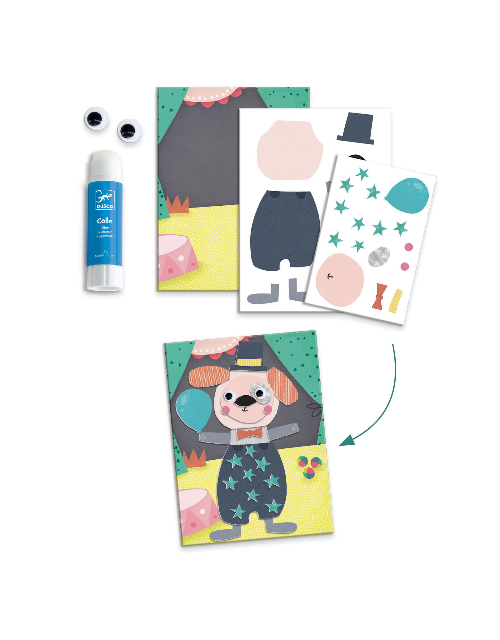 Djeco Multi-Activity Box  - Animals and their Homes