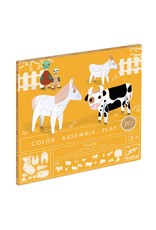 Djeco Farm Colour, Assemble, Play Djeco Farm Colour, Assemble, Play