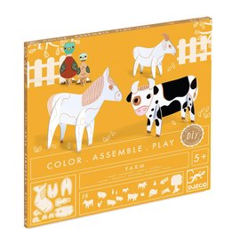 Djeco Farm Colour, Assemble, Play