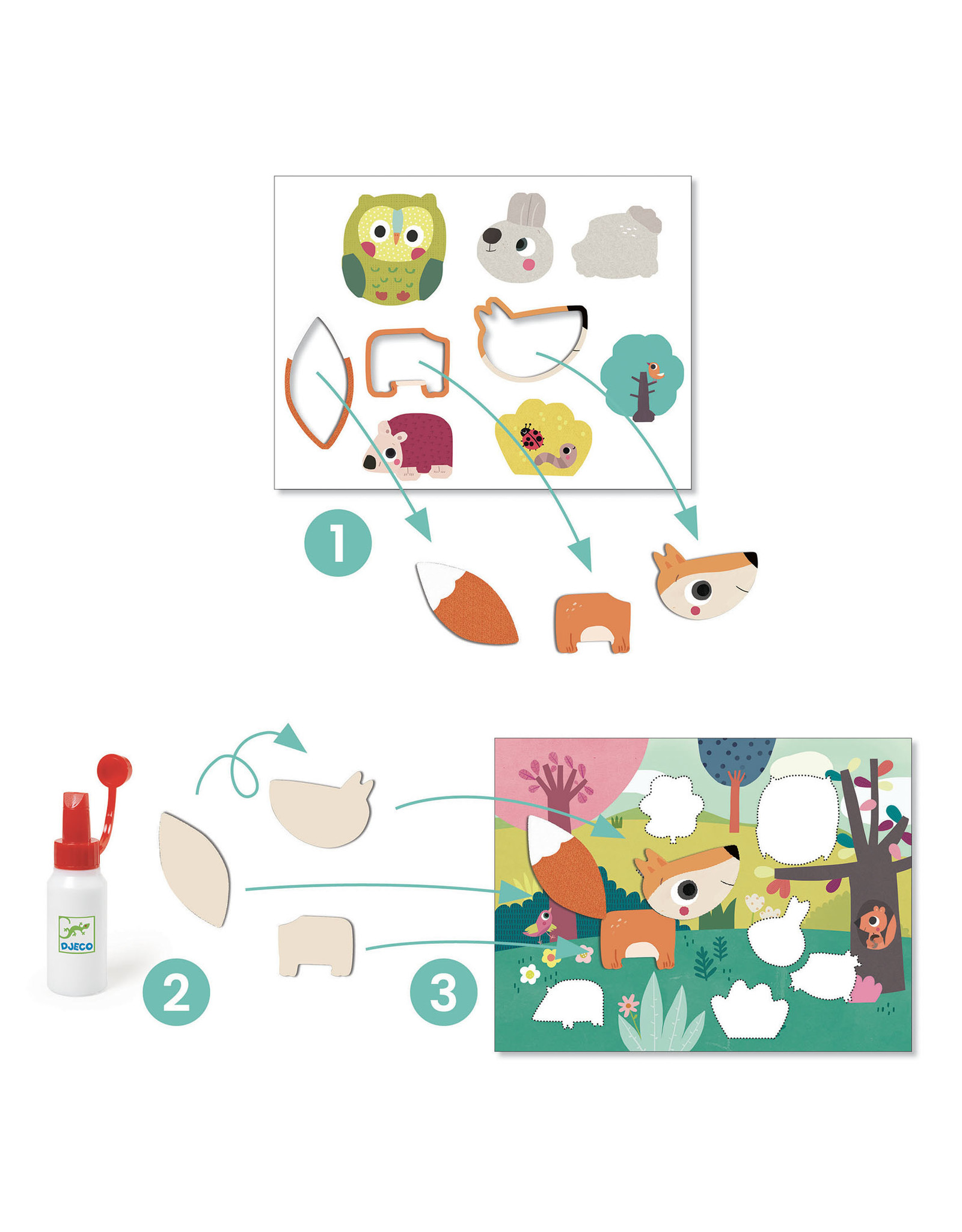 Djeco My First Collages