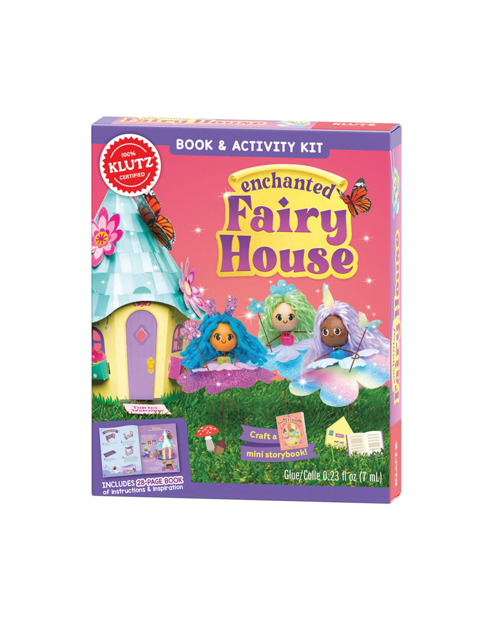 Klutz Enchanted Fairy House Book & Activity Kit