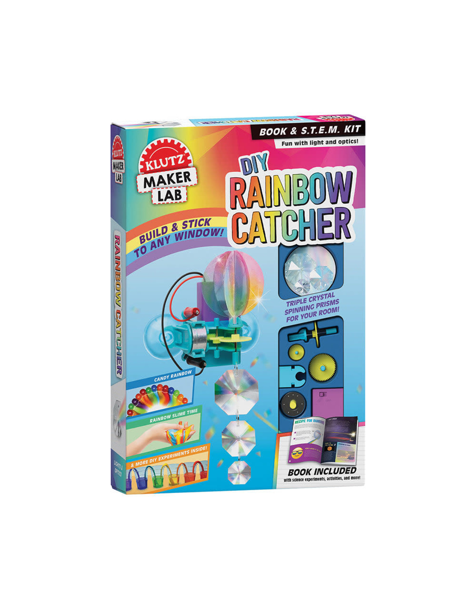 Klutz DIY Rainbow Catcher  Book & S.T.E.M. Kit