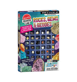 Klutz Klutz Maker Lab Rocks, Gems & Geodes Hardcover