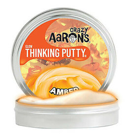 Crazy Aaron's Thinking Putty Crazy Aaron's Thinking Putty Glow In The Dark - Amber