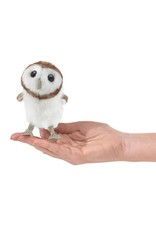 Folkmanis Puppets Mini Barn Owl Finger Puppet
