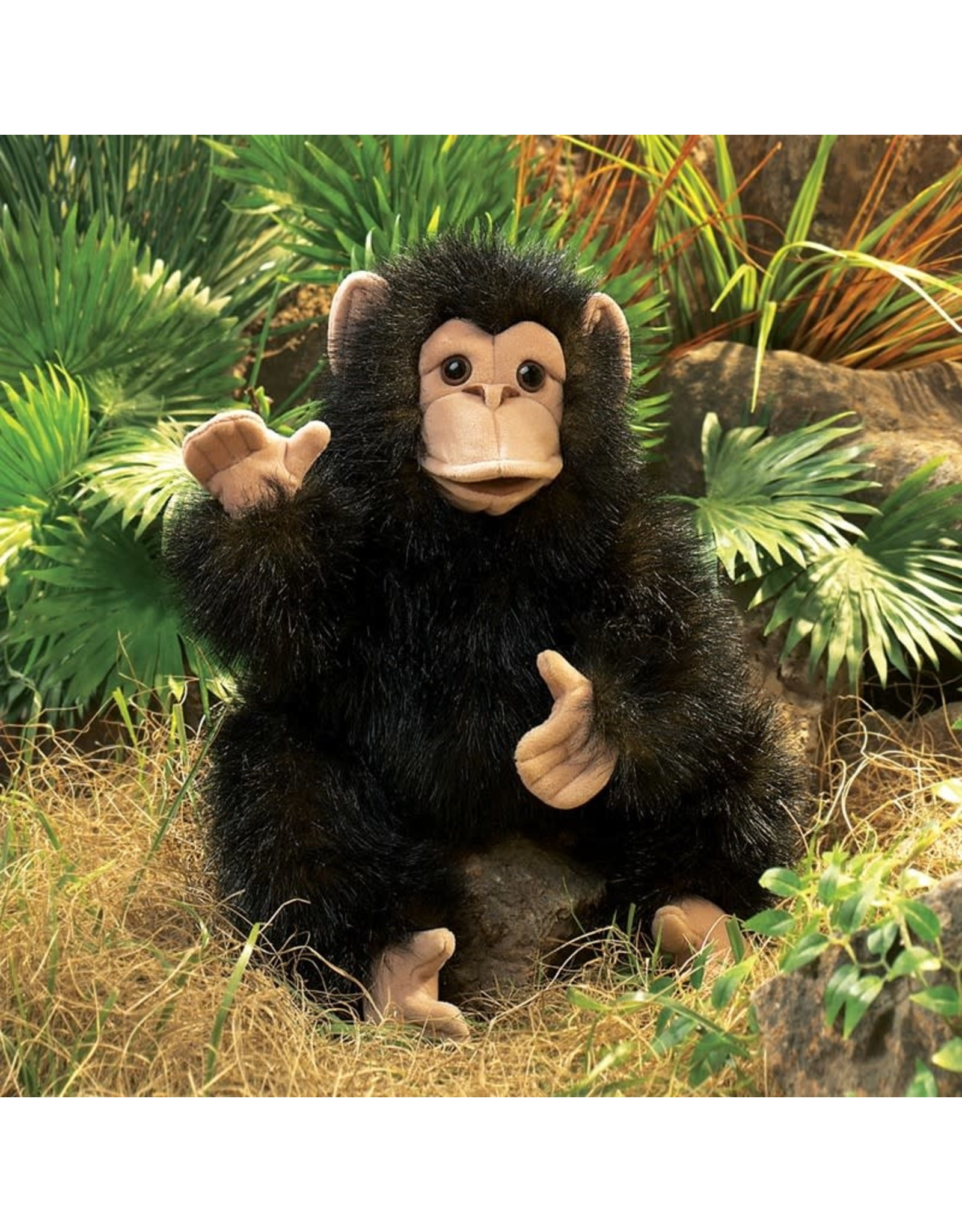 Folkmanis Puppets Baby Chimpanzee Puppet