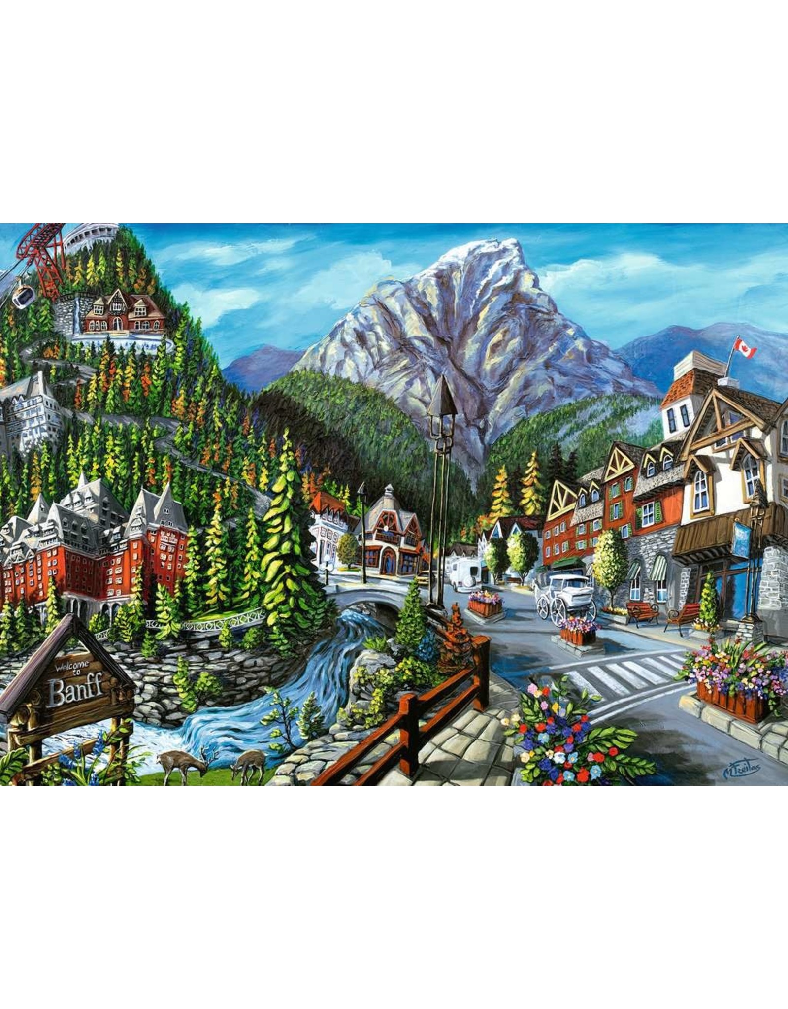 Ravensburger Welcome to Banff 1000pcs