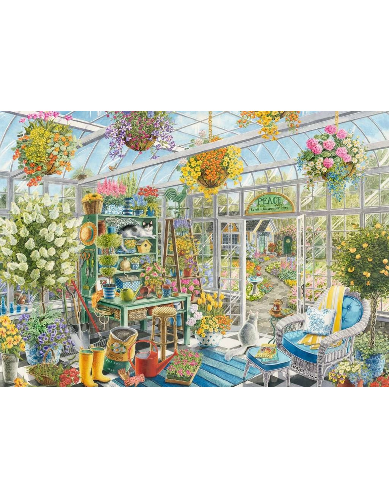 Ravensburger Greenhouse Heaven 300pcs Large Format