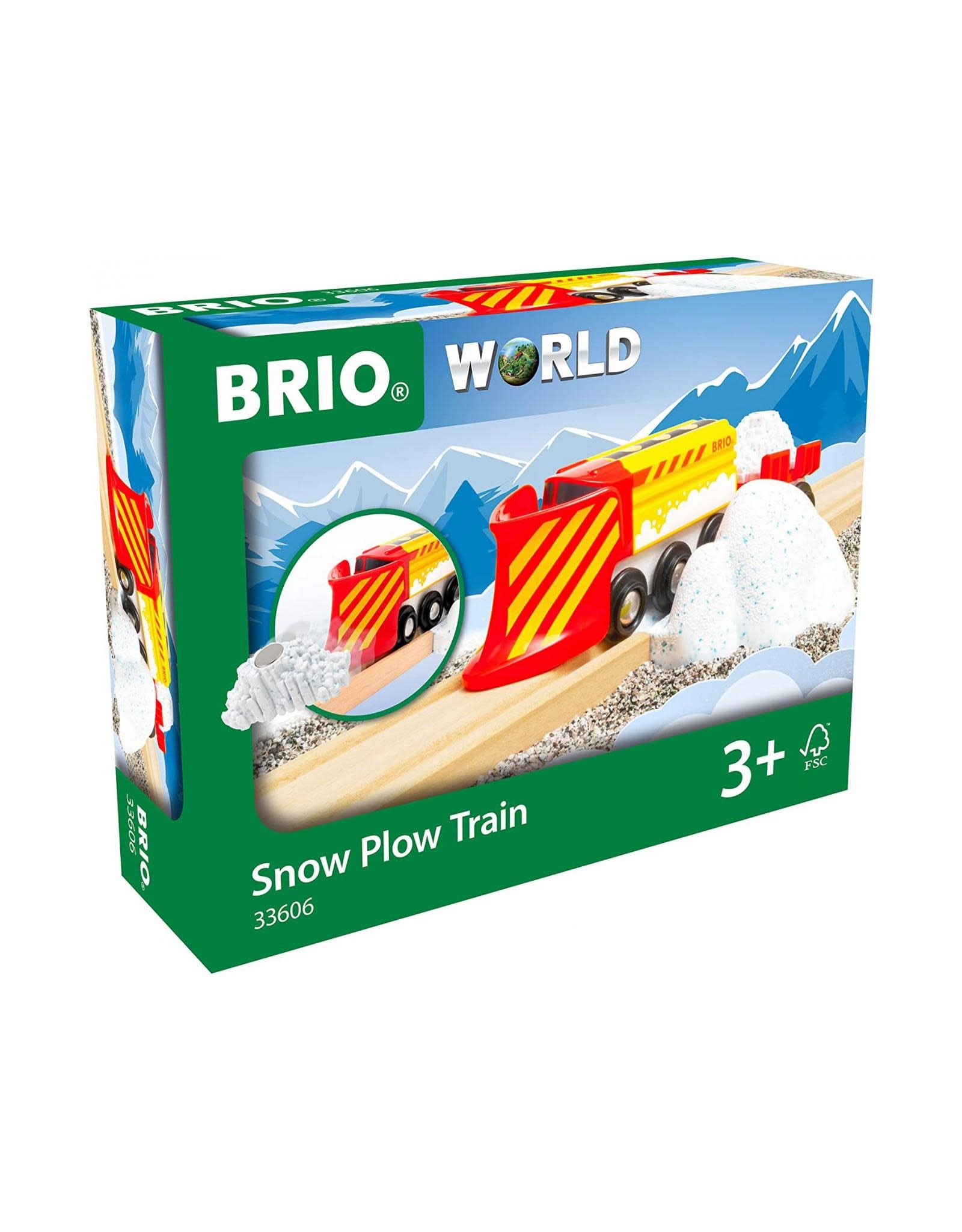 Brio Snow Plow Train