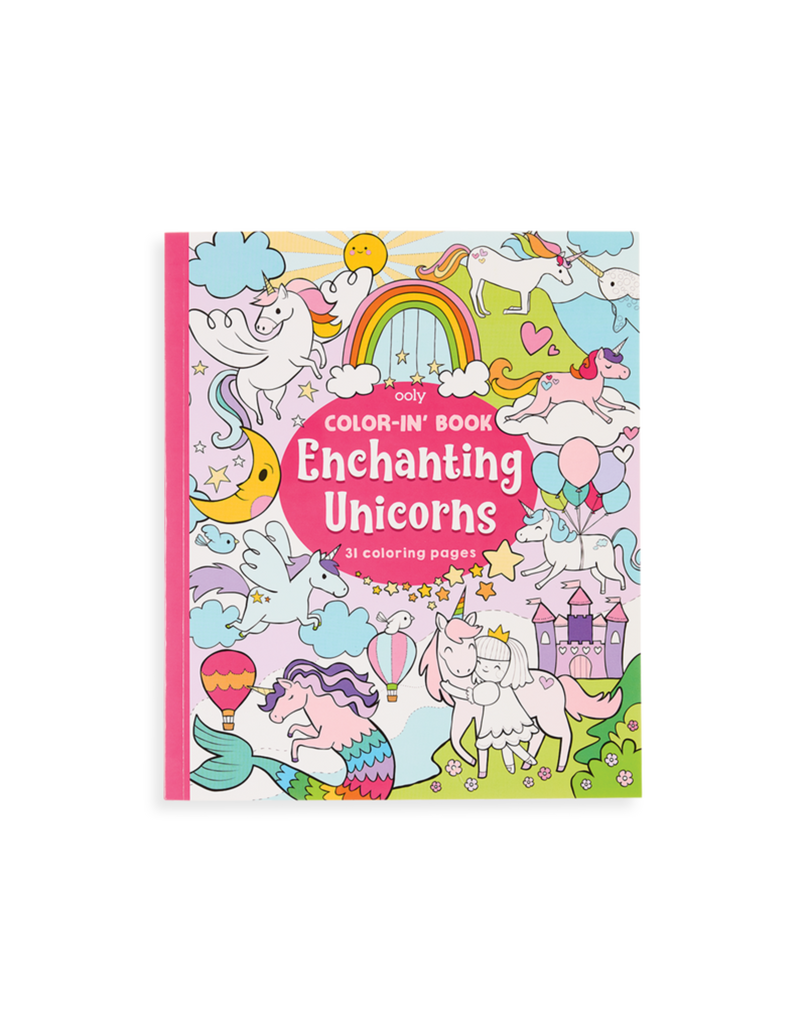 Ooly Enchanting Unicorns Colouring Bokk
