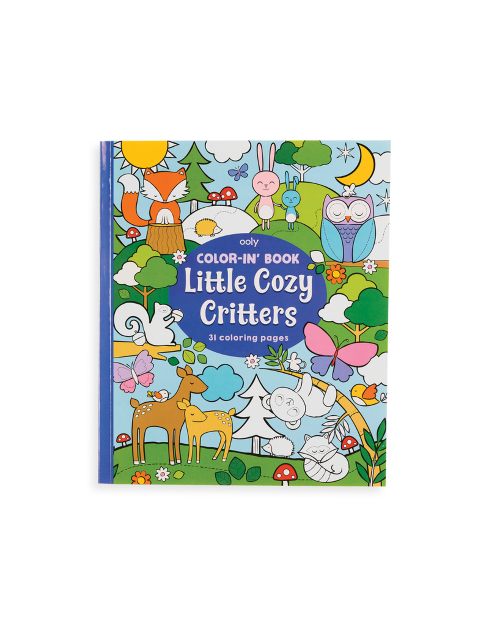 Ooly Little Cozy Critters  Colouring Book