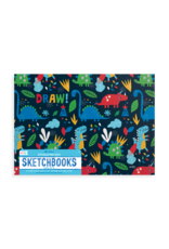 Ooly Dino Days Doodle Pad Duo Sketchbooks - Set Of 2