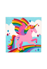 Ooly Colourific Canvas Paint By Number Kit - Magic Unicorn