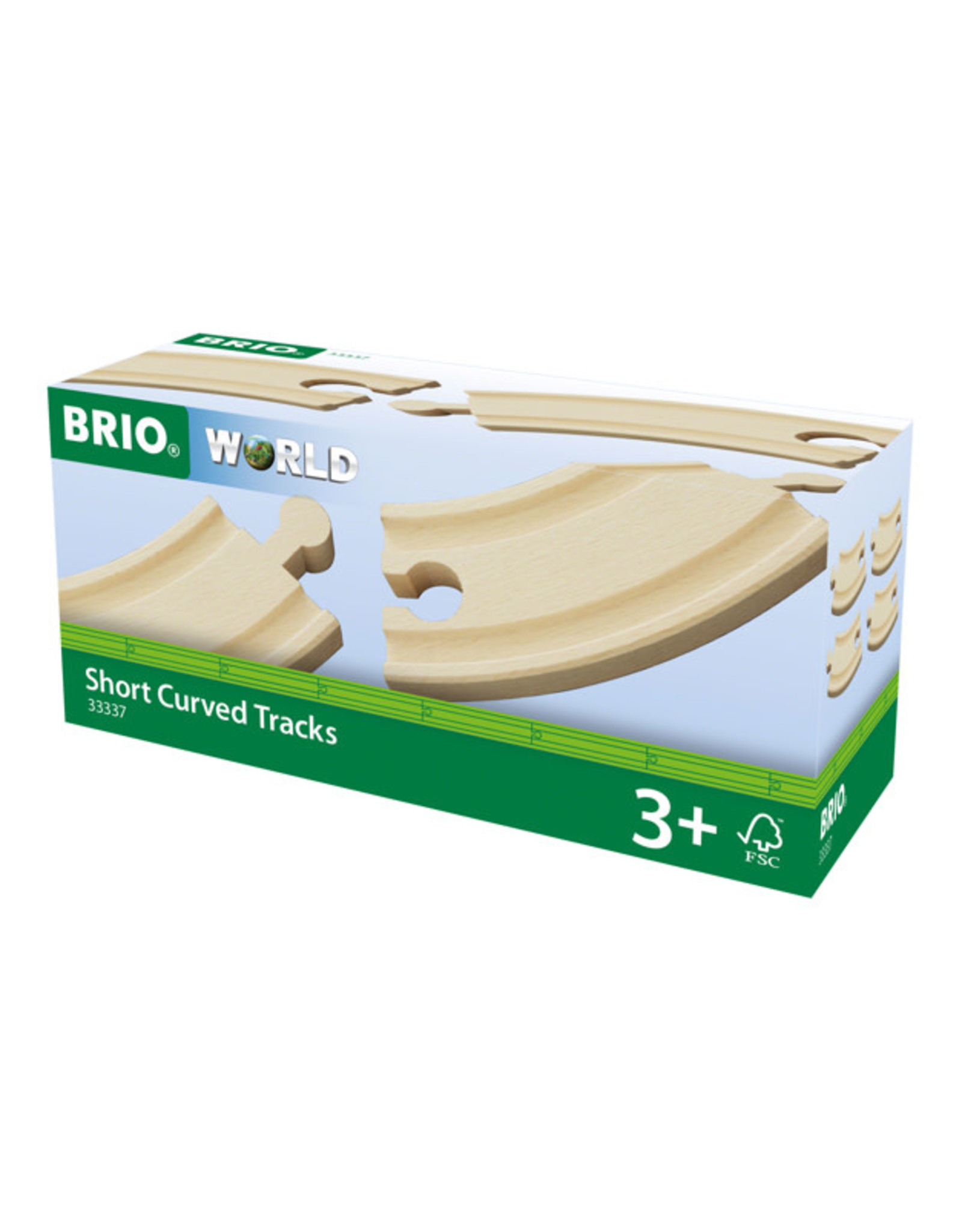 Brio Short Curved Tracks