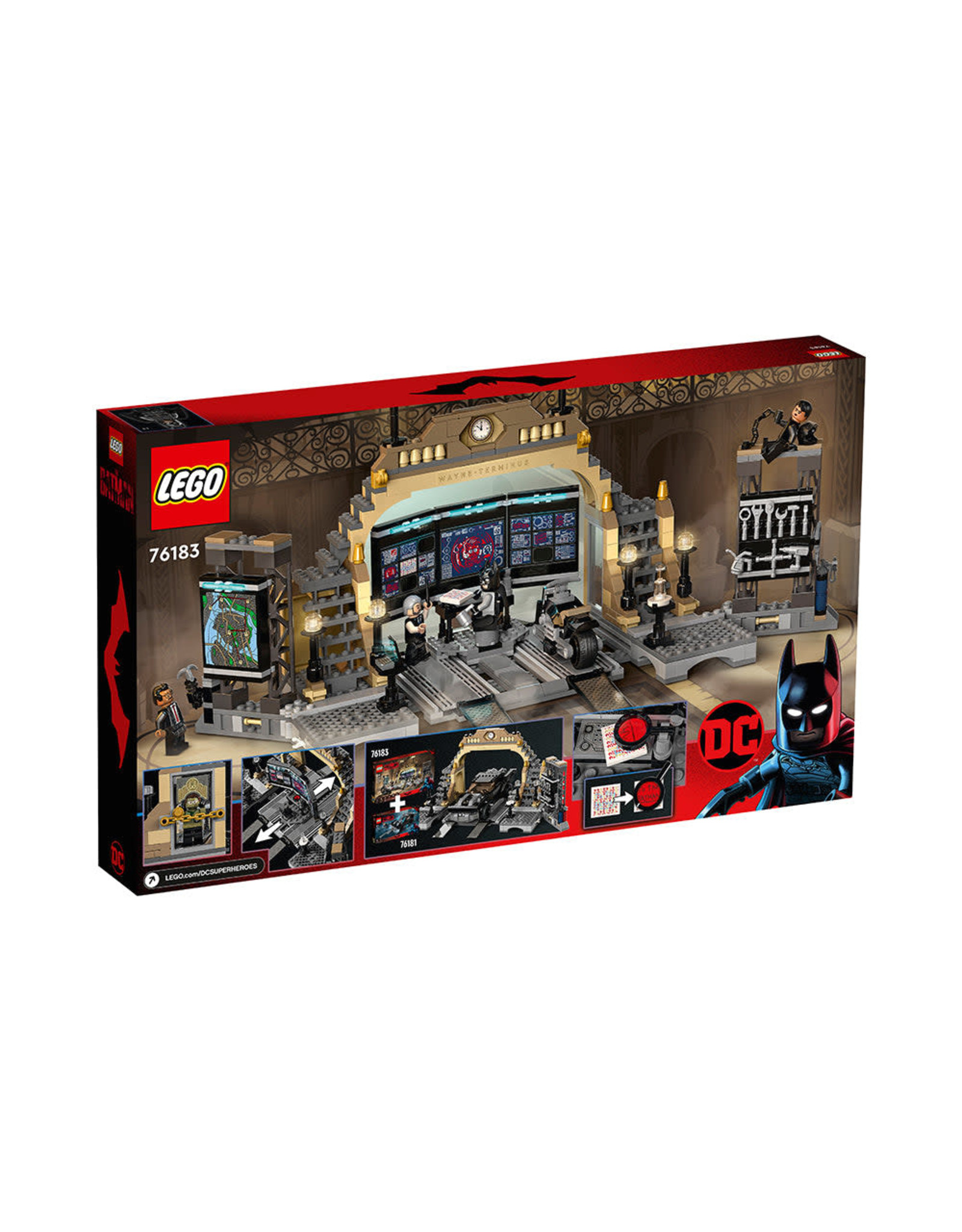 LEGO DC Batman Batcave: The Riddler Face-off 76183 Building Kit (581 Pieces)