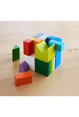 HABA Chromatix 3D Arranging Game Wooden Building Blocks