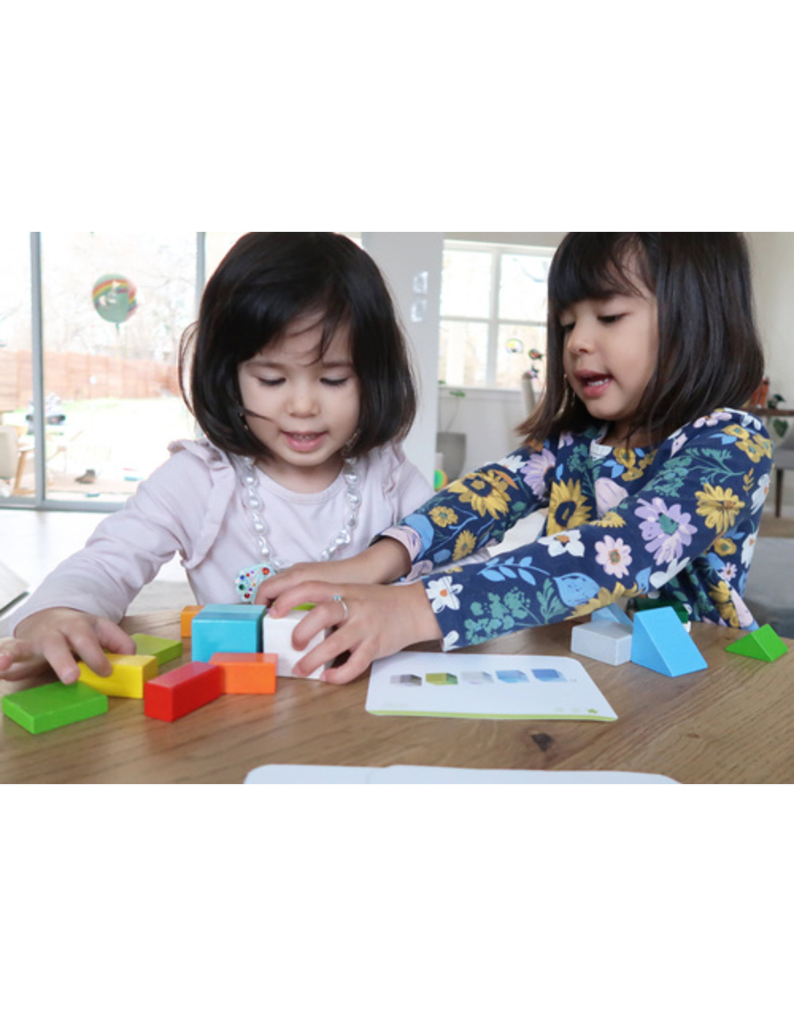 HABA Chromatix 3D Arranging Game Wooden Building Blocks