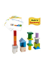 HABA Chromatix 3D Arranging Game Wooden Building Blocks