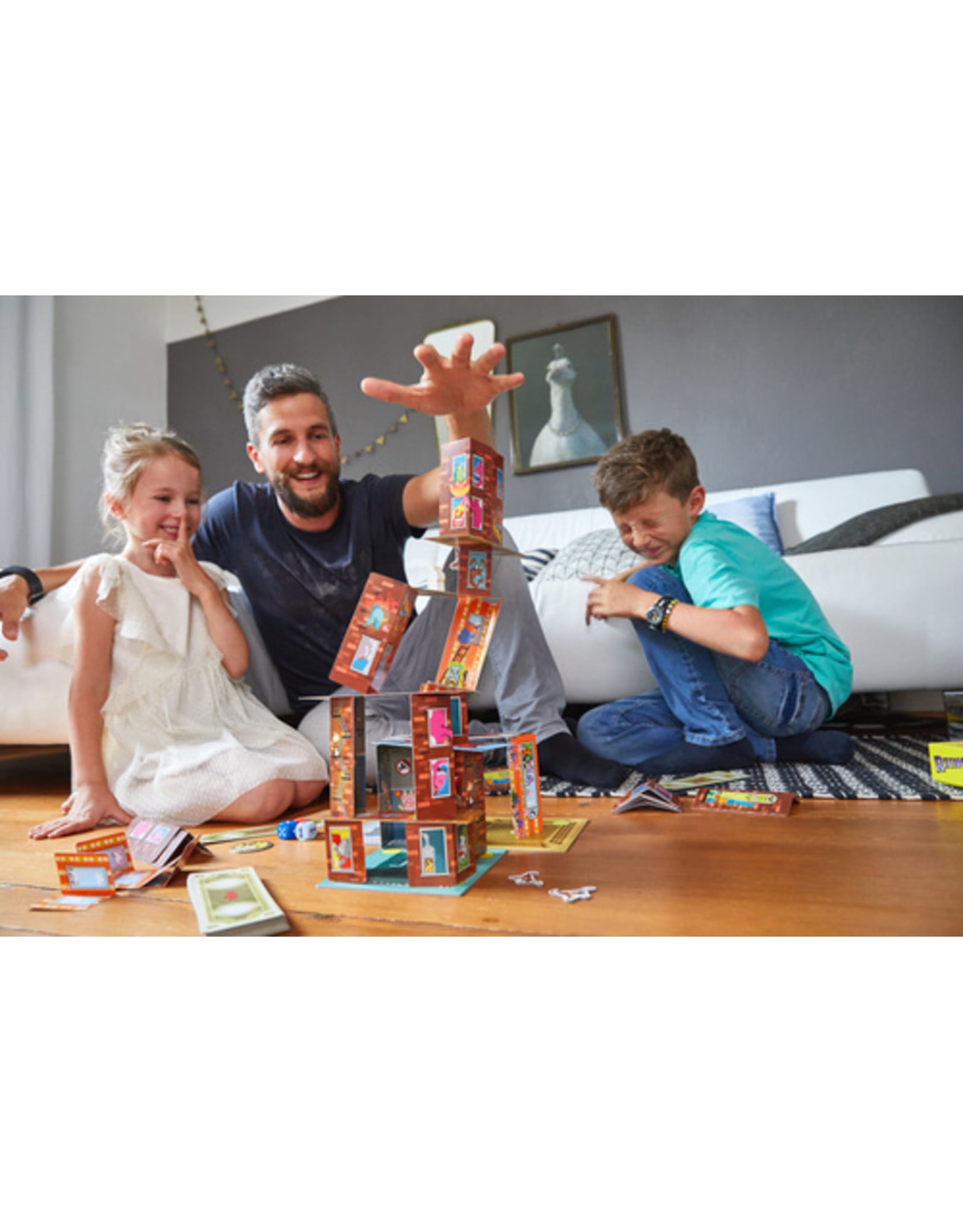 HABA Rhino Hero - Super Battle Stacking Game