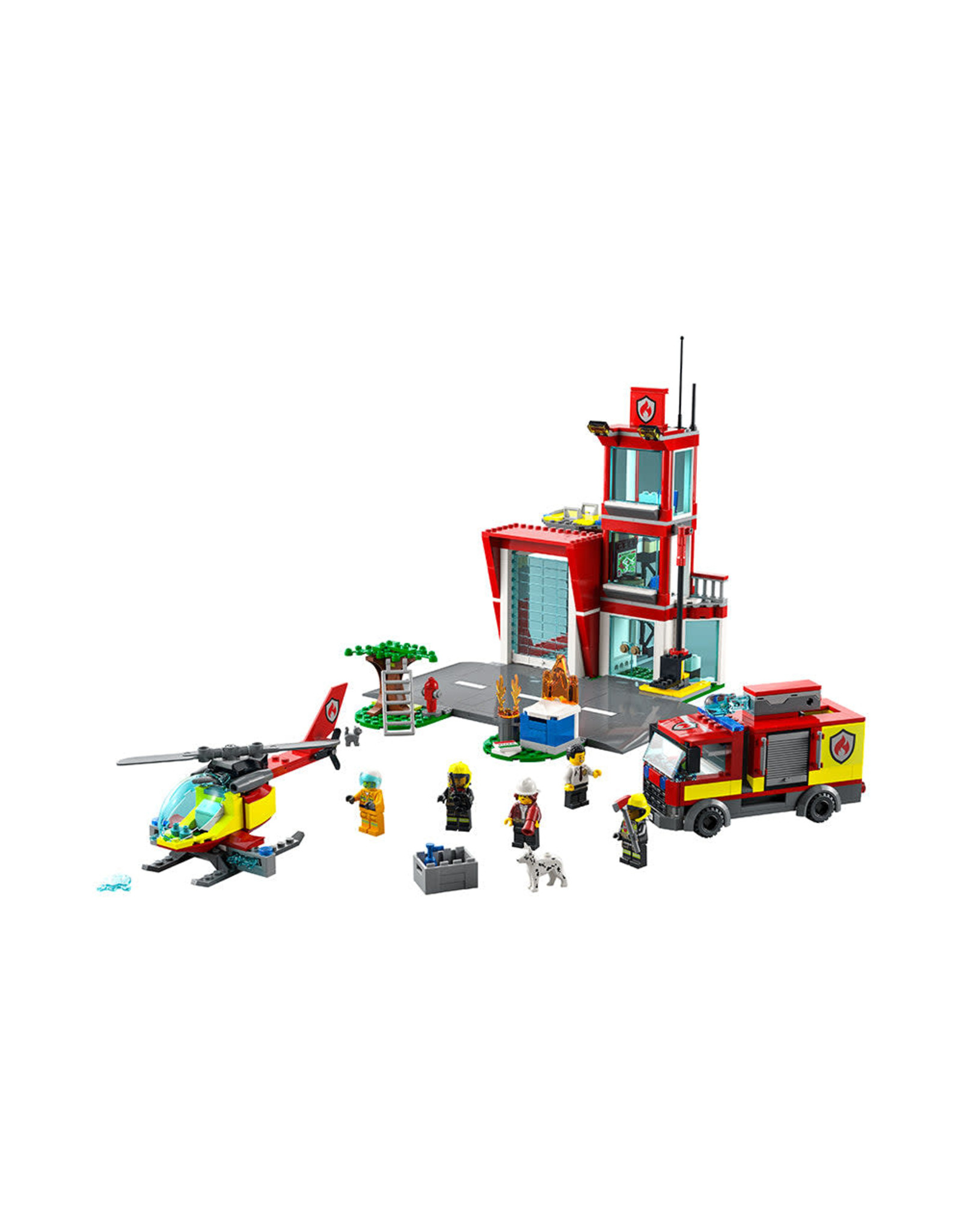 LEGO City Fire Station 60320 Building Kit (540 Pieces)