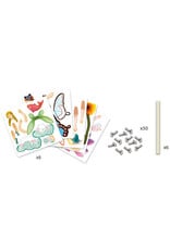 Djeco Fairies Jumping Jacks Paper Puppets