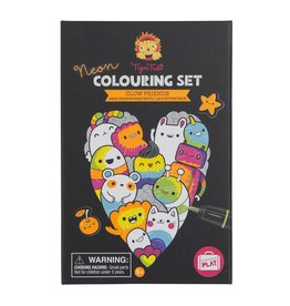 Glow Friends – Neon Colouring Set