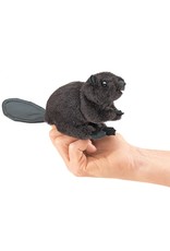 Folkmanis Puppets Mini Beaver Finger Puppet