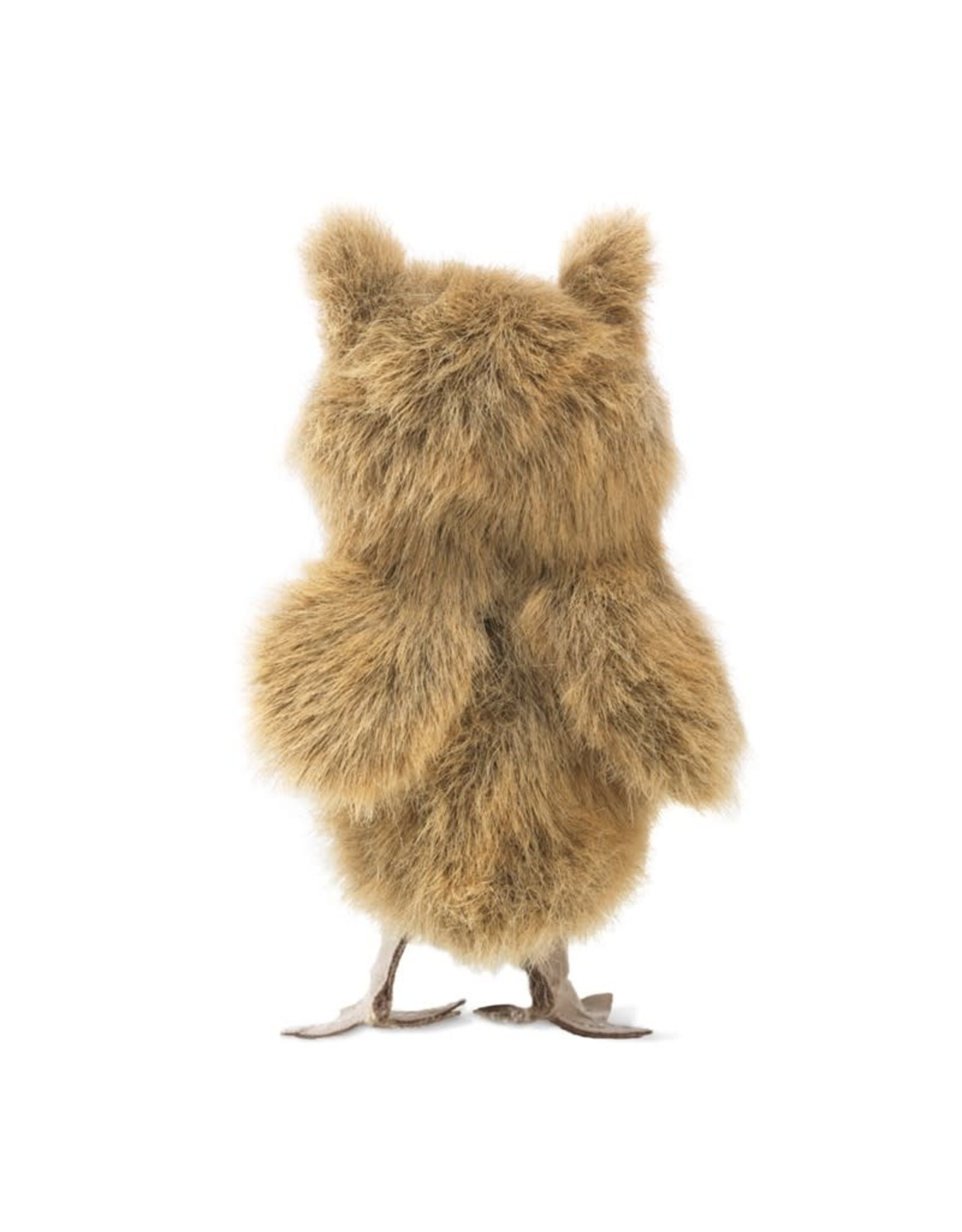 Folkmanis Puppets Mini Great Horned Owl Finger Puppet