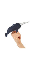 Folkmanis Puppets Mini Narwhal Finger Puppet