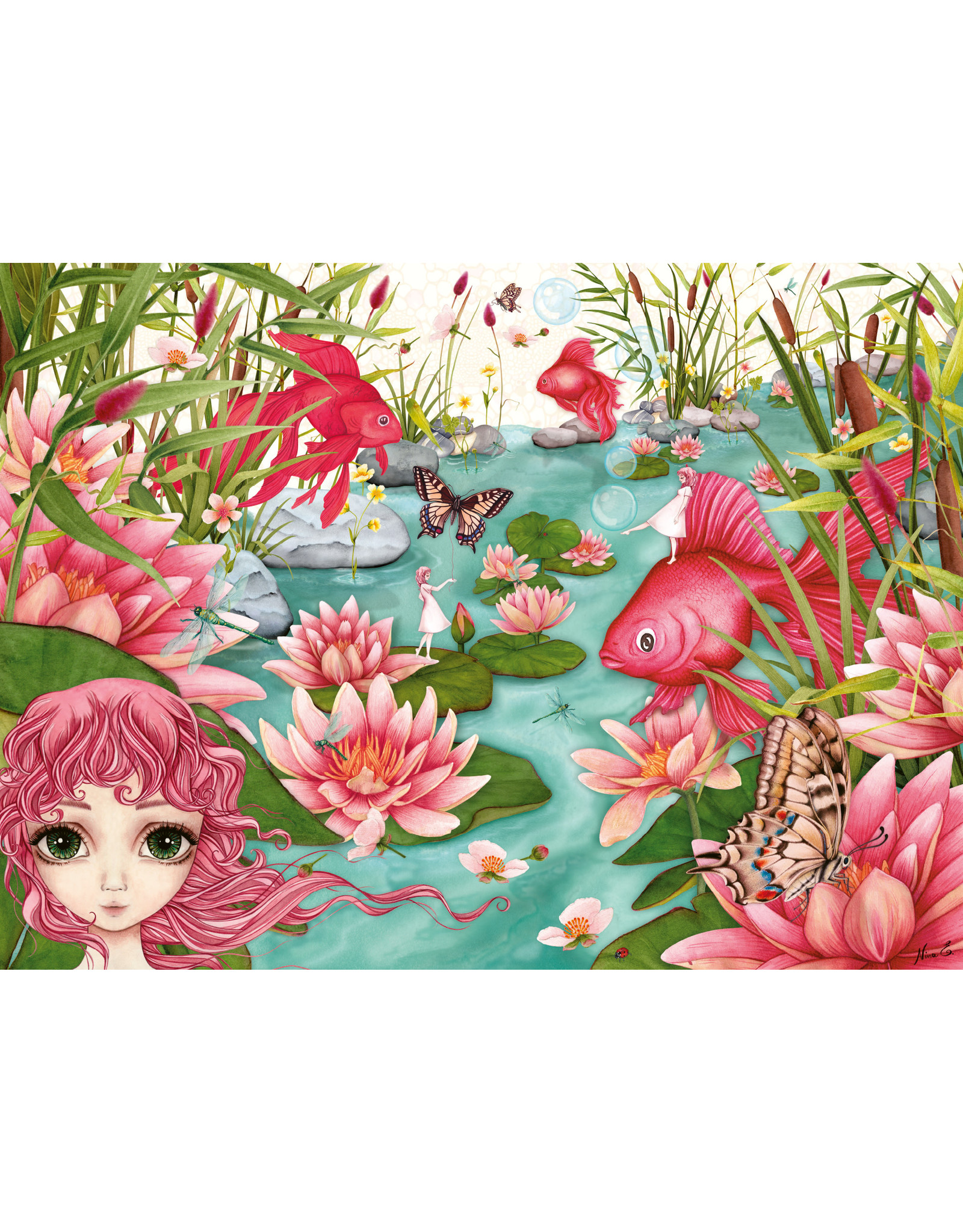 Ravensburger Minu's Pond Daydreams  500p