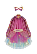 Great Pretenders Super-Duper Tutu With Cape and Mask  Pink/Gold Size 4-6