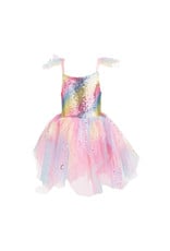 Great Pretenders Rainbow Fairy Dress & Wings  Multi, Size 5-6