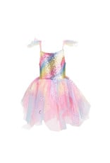 Great Pretenders Rainbow Fairy Dress & Wings  Multi, Size 5-6
