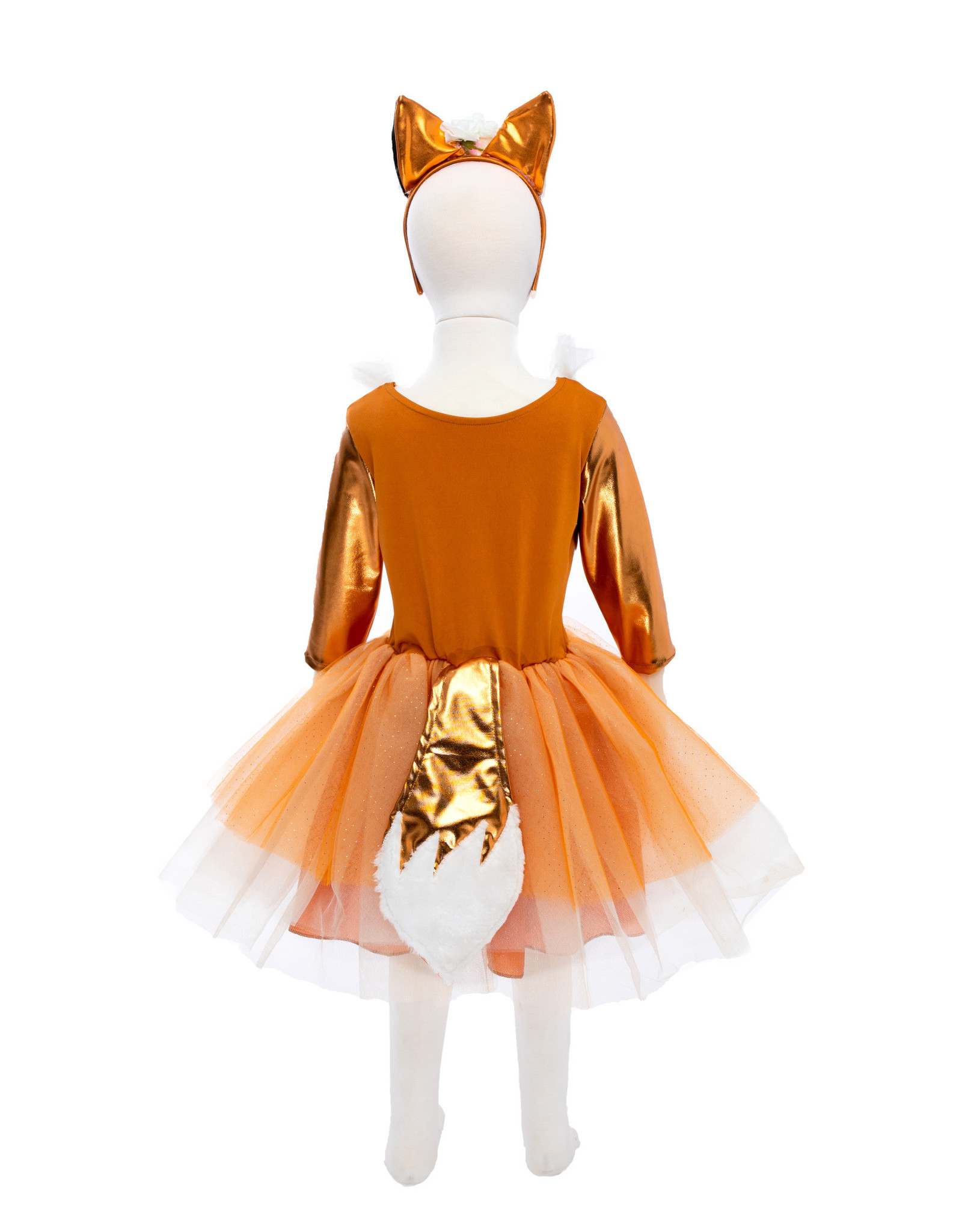 Great Pretenders Woodland Fox Dress with Headpiece Size 7-8