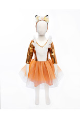 Great Pretenders Woodland Fox Dress with Headpiece Size 7-8
