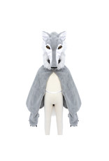 Great Pretenders Woodland Storybook Wolf Cape Size 4-6